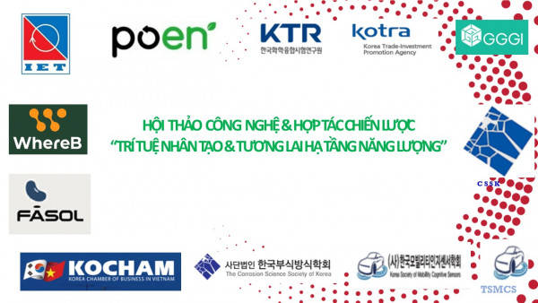 Hội thảo “Trí tuệ nhân tạo & Tương lai hạ tầng năng lượng”: Kết nối công nghệ – ứng dụng – hợp tác Việt – Hàn